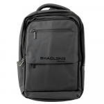 City Business Backpack USB Laptop Pocket Black 41x29x14 cm