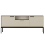 TV-alus Kocot Meble Austin, 135x33x56,4 cm, pruun/must
