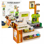 Cash Register Shop Cafe Accessories Lights Sounds 70 pcs.