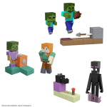 M&auml;ngufiguur Mattel Minecraft Redstone Charged 3,25" sortimendis