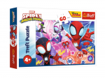Puzzle &ndash; 60 &ndash; Heroic Adventure &ndash; Spidey and Super Friends &ndash; Marvel &ndash; Trefl 17410