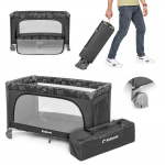 Kidnort Grotta Oxford 210 Dark gry Laste reisi voodi