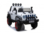 Divvietīgs bērnu elektromobilis YSA023 White 24V