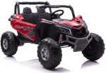 Divvietīgs bērnu elektromobilis Bagijs UTV-MX Red Spider Painted