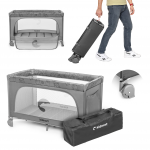 Kidnort Grotta Oxford 210 Light gray Laste reisi voodi