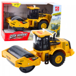 Road Roller Rotating Turning Lights Sounds Yellow