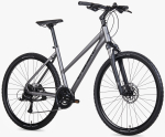 Naiste matkajalgratas Unibike Flash LDS 28", grafiit