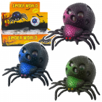 Spider Anti-Stress Squishy Toy with Gel Balls Black