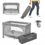 Kidnort Ih&aring;lig Oxford 300 Light gray Laste reisi voodi