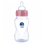 Anti-colic feeding bottle Classic 330ml pink