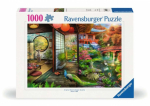 Ravensburger - Puzzle 1000 Kyoto Japanese Garden Teahouse