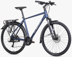 Meeste matkajalgratas Unibike Flash EQ GTS 28", tume sinine
