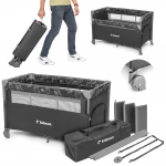 Kidnort N&auml;ste Oxford 210 Dark gry Laste reisi voodi