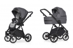 Riko Ultima Anthracite Bērnu rati 2in1