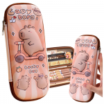 Pencil Case School Kit Capybara On A Scooter 23cm