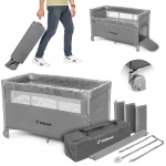 Kidnort N&auml;ste Oxford 210 Light gray Laste reisi voodi