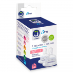 2 nipples level 1 slow flow silicone Super/Trendy/Classic