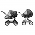 Moskītu tīkls ratiem universāls AKUKU Black