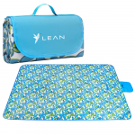 LEAN 150 x 200cm Foldable Beach Picnic Blanket Floral