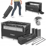 Kidnort Livsmilj&ouml; Oxford 300 Dark gry Laste reisi voodi