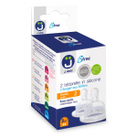 2 nipples level 2 medium flow silicone Super/Trendy/Classic