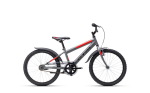 Laste jalgratas CTM Scooby 1.0 20", matt hall neoon punane
