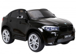 Divvietīgs bērnu elektromobilis BMW X6M Black Painting