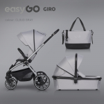EasyGo Giro Cloudy Gray 2-in-1 lapsevanker W/EA/GIRO/CG