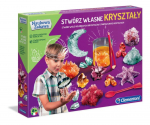 Clementoni Naukowa Zabawa Lab 50069 Stw&oacute;rz Własne Kryształy
