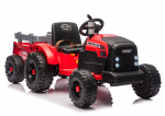 CH9959B Battery Operated Tractor with Trailer Red 24V