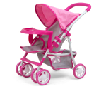 Nuku jalutusk&auml;ru Milly Mally Kate Prestige Pink