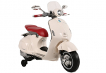 Bērnu elektro motocikls Vespa GTS 300 White