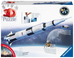 Ravensburger 3D Puzzle Apollo Saturn V Rocket 440 Pc 3D Puzzle 11545