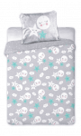 Faro Stars Kokvilnas gultas veļas komplekts no 2 daļām 100x135