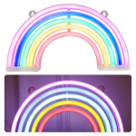 Decorative Night Light Neon Rainbow LED Battery Operated