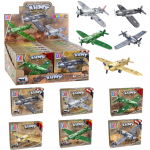 Set of Building Blocks Fighter Military Airplane Propulsion