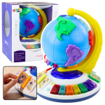 Interactive Educational Musical Globe For Toddlers Continents Animals