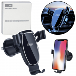 Gravity Car Phone Holder for Air Vent Black