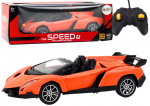 Radiovadāmā ma&scaron;īna ar pulti Sports Car RC Orange