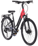 Naiste matkajalgratas Tabou Kinetic 4 JR W 26", must/punane