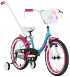 Laste jalgratas Tabou Miss CS 18", sinine/valge