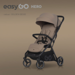 EasyGo Hero Golden Beige Jalutusk&auml;ru W/EA/HERO/GB