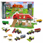 Farm Barn Tractors Figures Animals Set 42 pcs.
