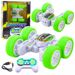 Remote Controlled Acrobatic Off-Road Car 360&deg; Green 1:32