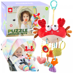 Sensory Toy Crab Bed Hanger 9in1