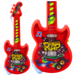 Electric Guitar For Kids Melodies Solmization Range Red
