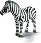 Schleich - Wild Pet Zebra Figurine