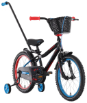 Laste jalgratas Tabou Rocket CS 14", must/sinine