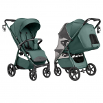 Baby stroller Carrello Bravo Lite DELUXE CRL-5529 County Green