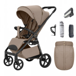 Baby stroller Carrello Bravo Carbon CRL-5530 Ketch Beige
